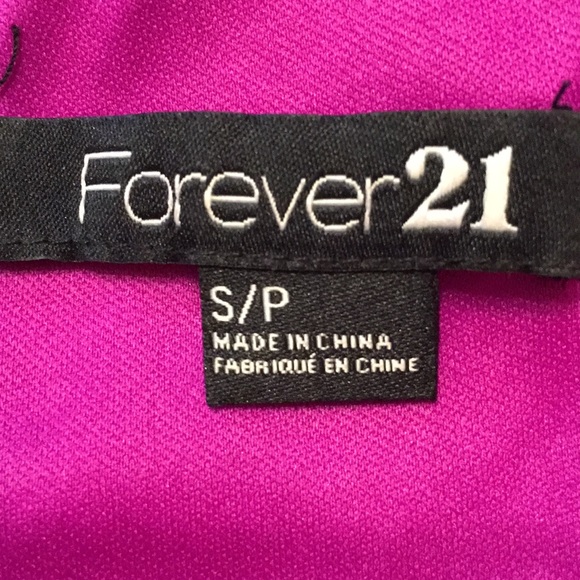 Forever 21, Mini dress in brilliant pinkish purple - Picture 4 of 6